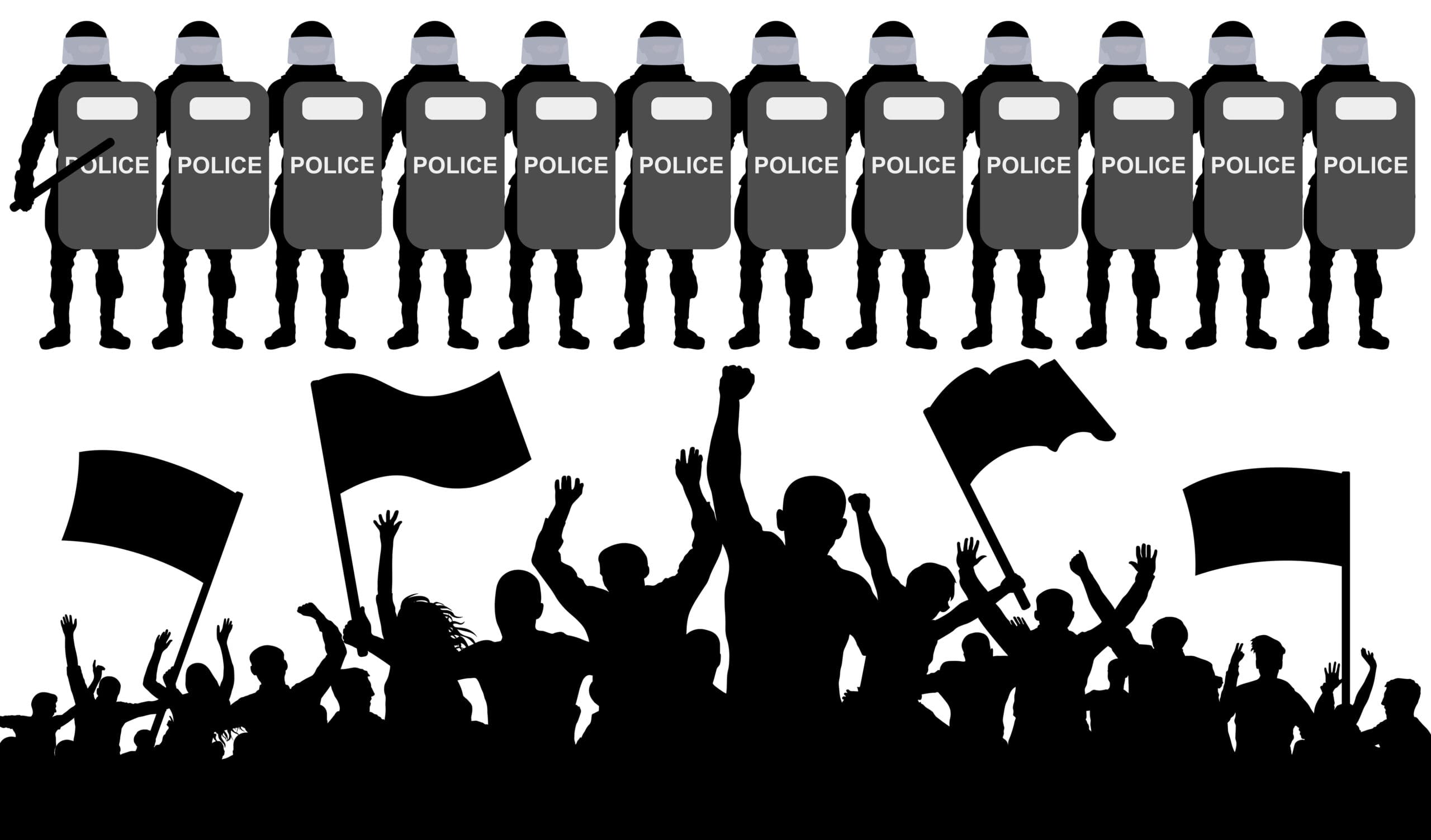 Safe Zones and Escape Routes During Civil Unrest